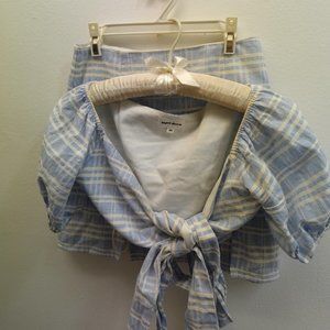 Two-piece Skirt Set